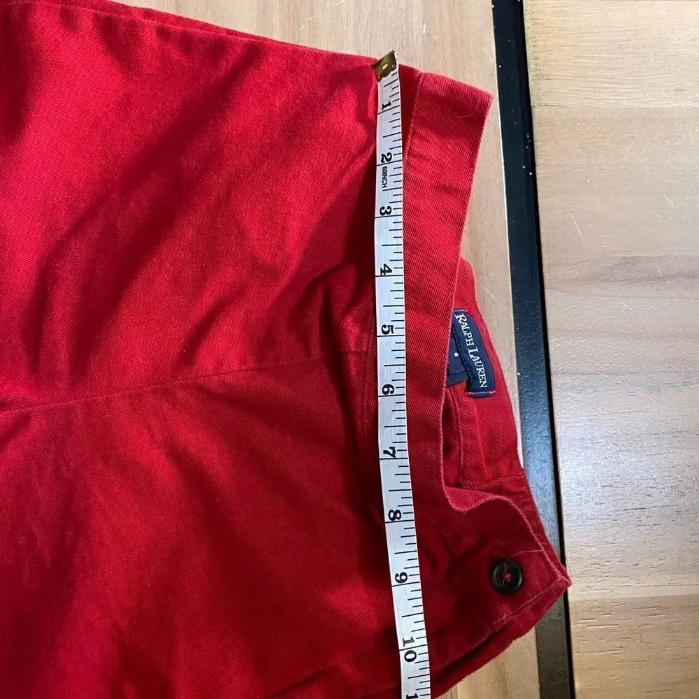 ‎Kids red vintage ralph Lauren pants